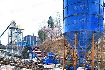 隆中重工承建登封時(shí)產(chǎn)150噸環(huán)保洗砂線(xiàn)順利投產(chǎn)