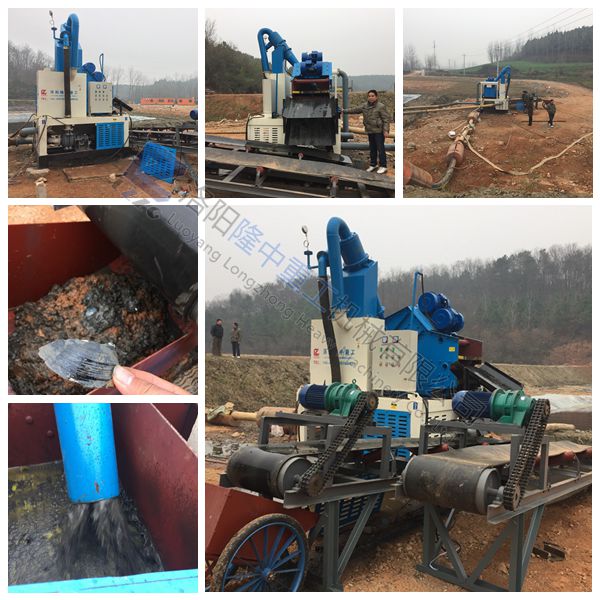 隆中重工NJ泥漿凈化系統用于河道清淤處理