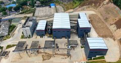 隆中重工承建湖南寧鄉時(shí)產(chǎn)800噸洗砂項目